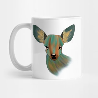 Painted deer Mug